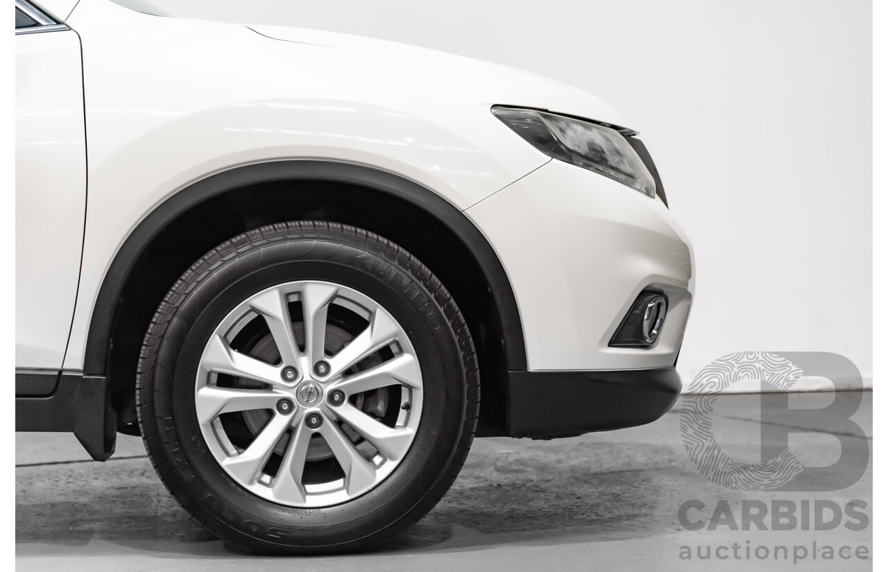 10/2015 Nissan X-Trail ST-L (4x4) T32 4d Wagon White 2.5L