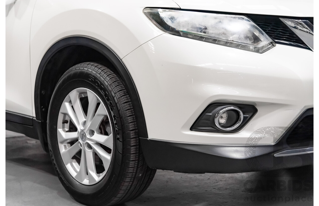 10/2015 Nissan X-Trail ST-L (4x4) T32 4d Wagon White 2.5L