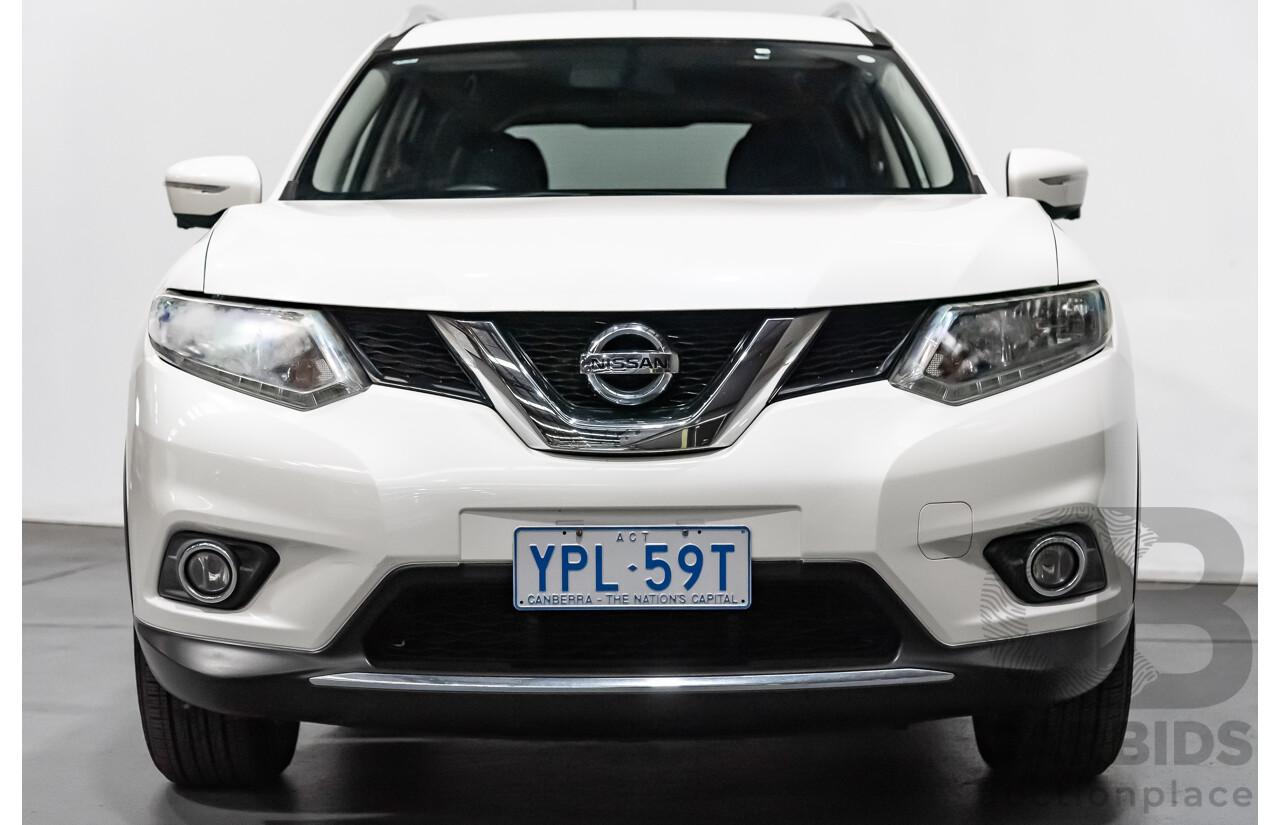 10/2015 Nissan X-Trail ST-L (4x4) T32 4d Wagon White 2.5L