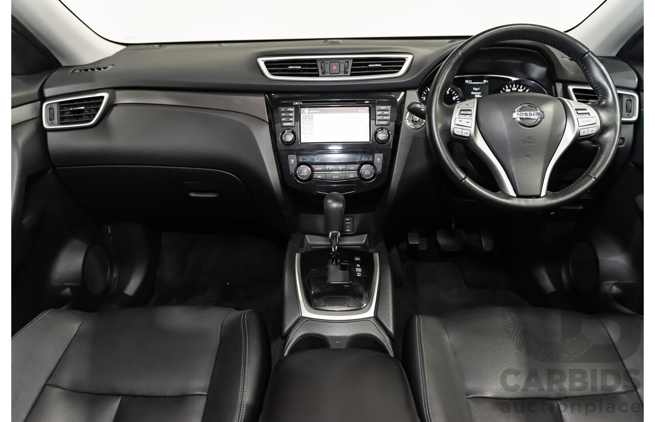 10/2015 Nissan X-Trail ST-L (4x4) T32 4d Wagon White 2.5L