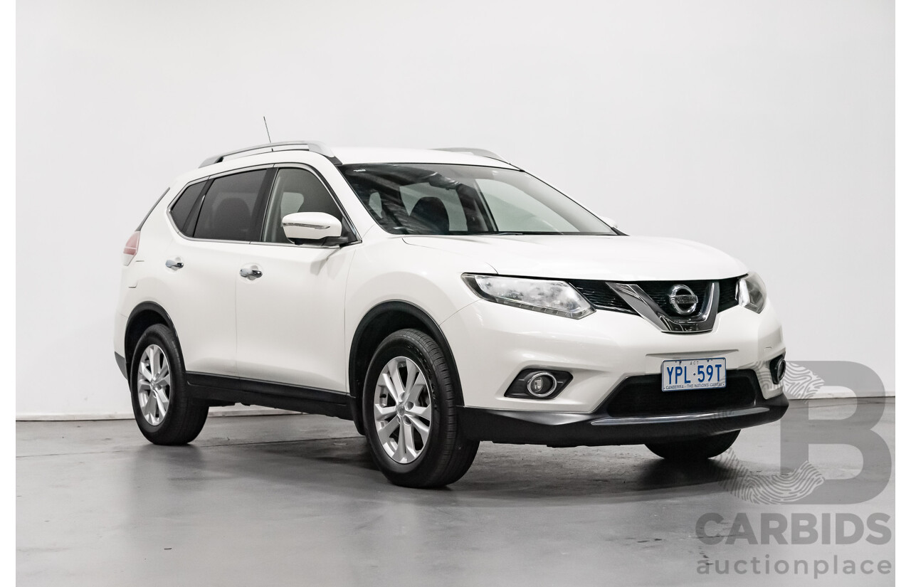 10/2015 Nissan X-Trail ST-L (4x4) T32 4d Wagon White 2.5L