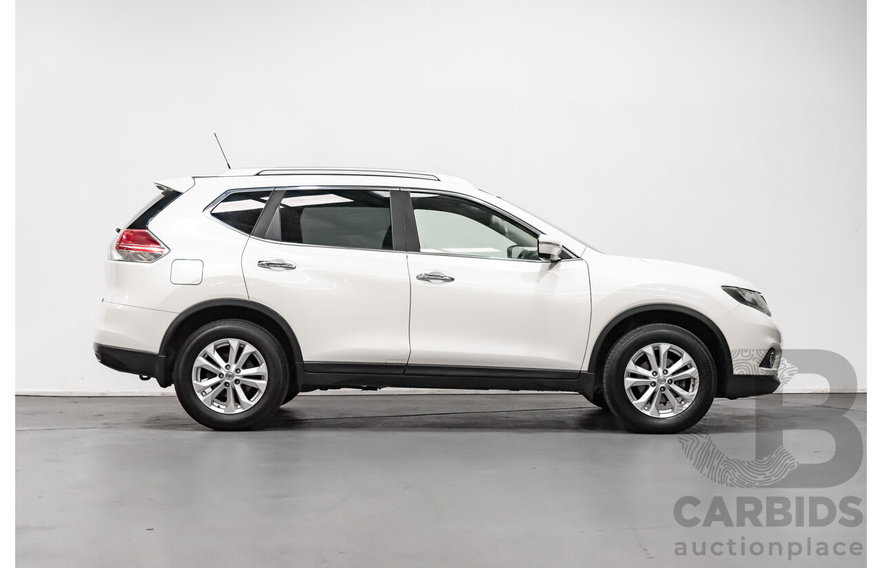 10/2015 Nissan X-Trail ST-L (4x4) T32 4d Wagon White 2.5L