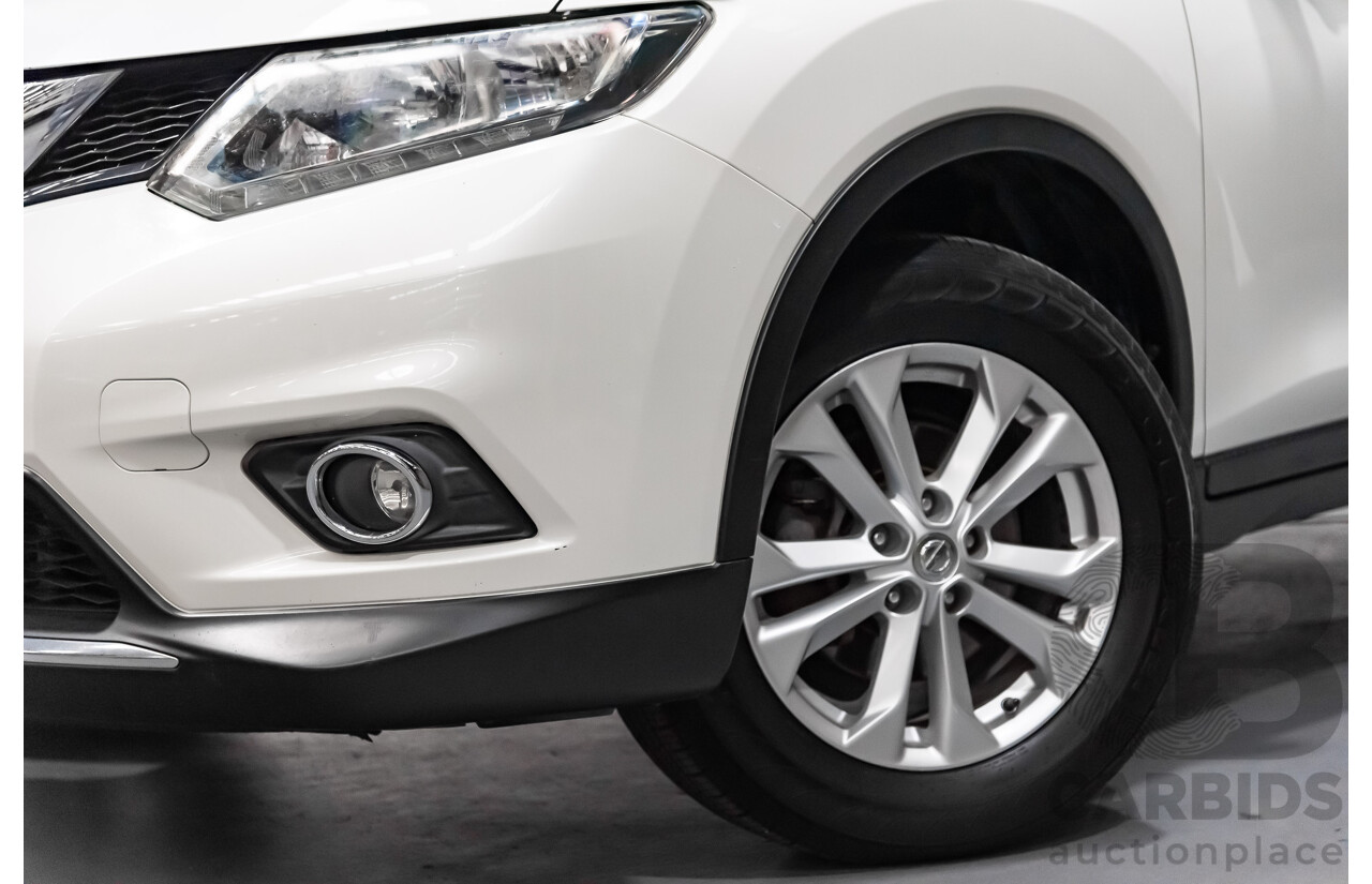 10/2015 Nissan X-Trail ST-L (4x4) T32 4d Wagon White 2.5L