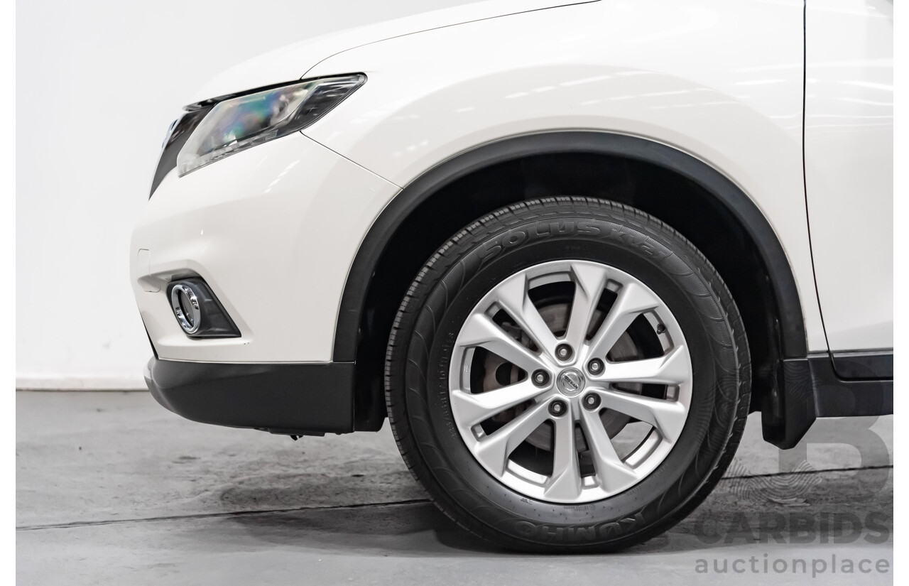 10/2015 Nissan X-Trail ST-L (4x4) T32 4d Wagon White 2.5L