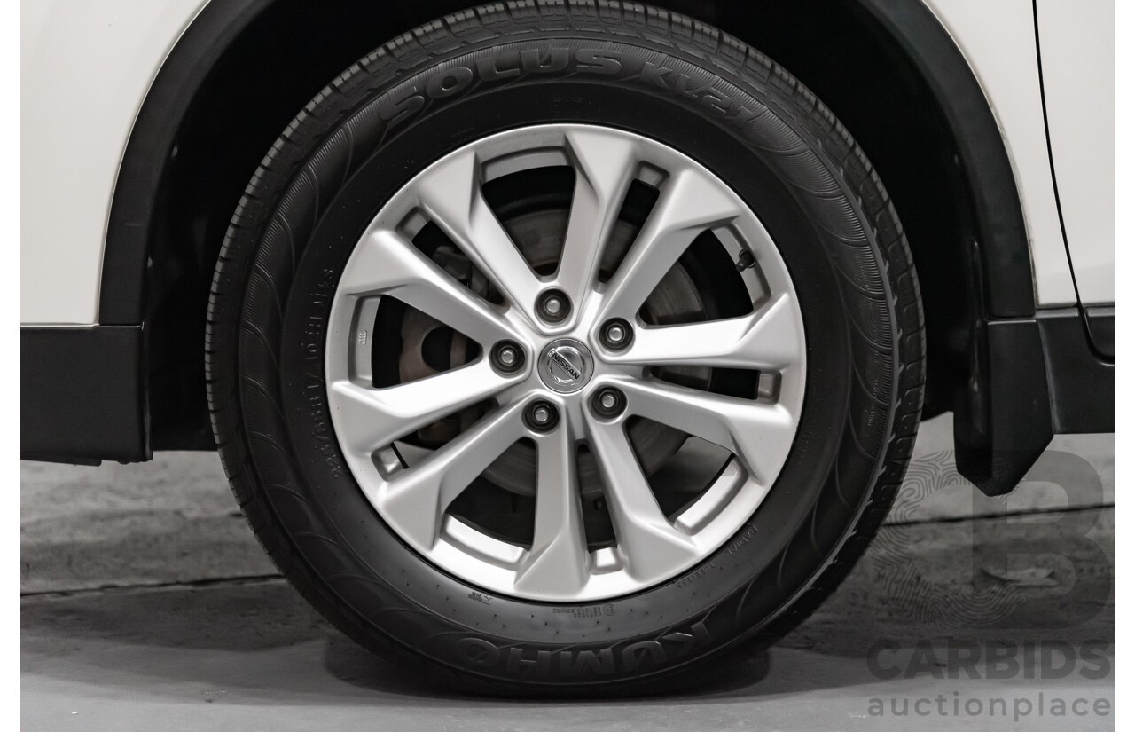 10/2015 Nissan X-Trail ST-L (4x4) T32 4d Wagon White 2.5L