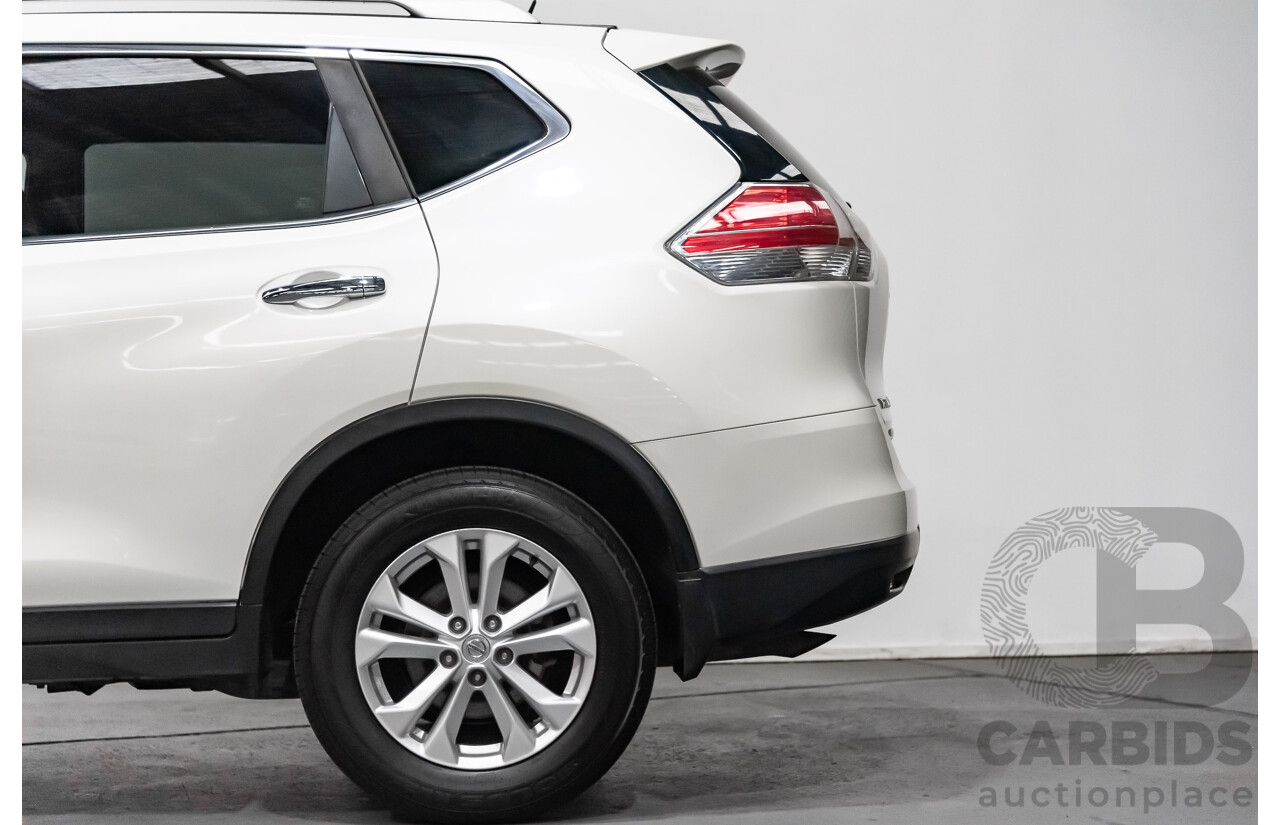 10/2015 Nissan X-Trail ST-L (4x4) T32 4d Wagon White 2.5L