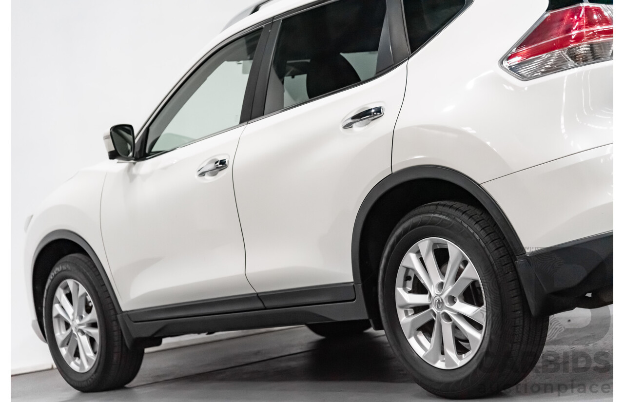 10/2015 Nissan X-Trail ST-L (4x4) T32 4d Wagon White 2.5L