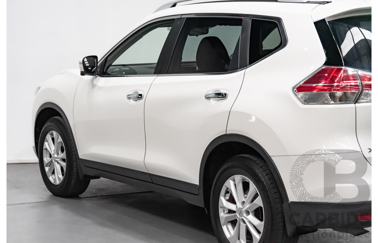 10/2015 Nissan X-Trail ST-L (4x4) T32 4d Wagon White 2.5L