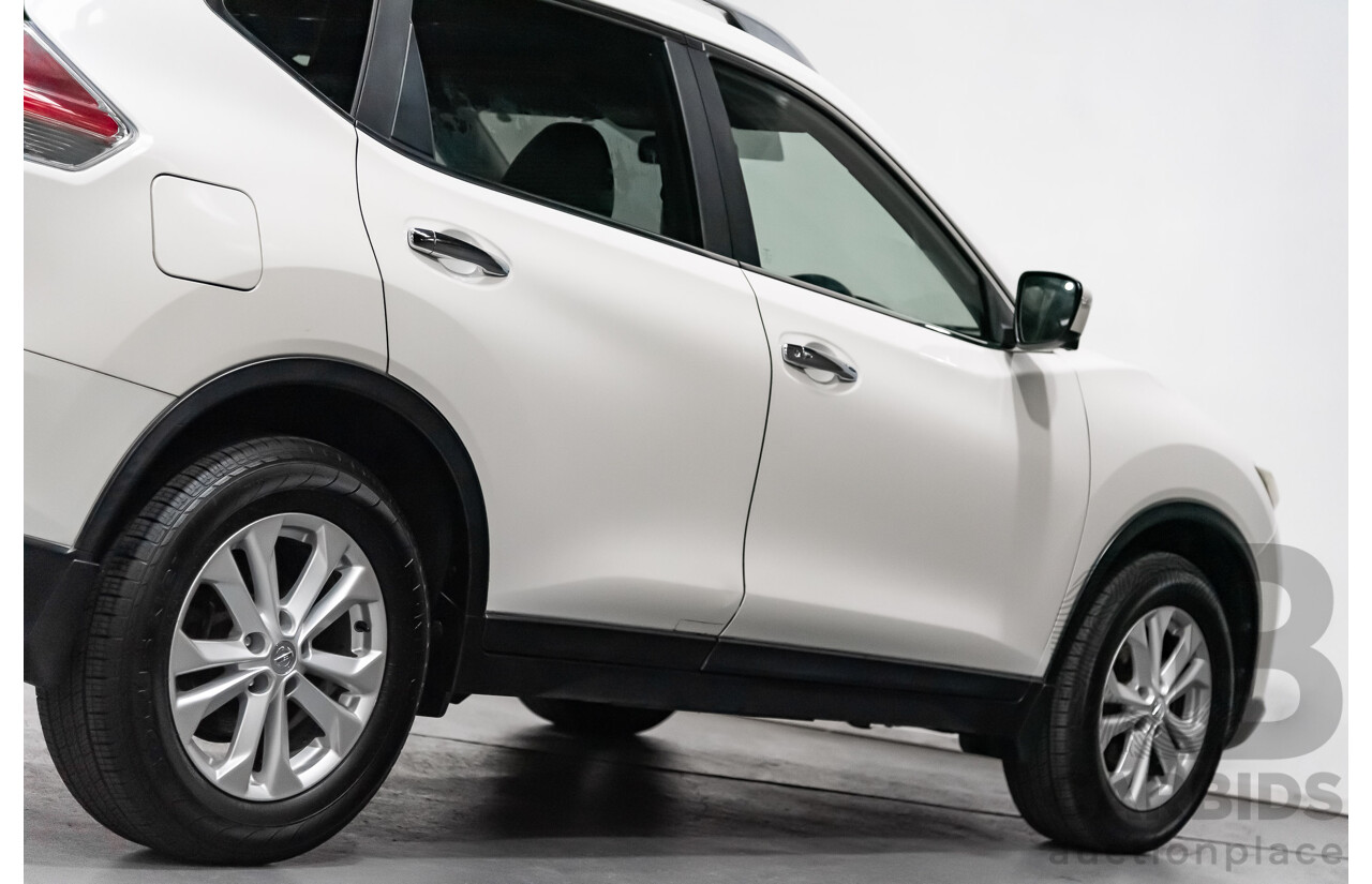 10/2015 Nissan X-Trail ST-L (4x4) T32 4d Wagon White 2.5L