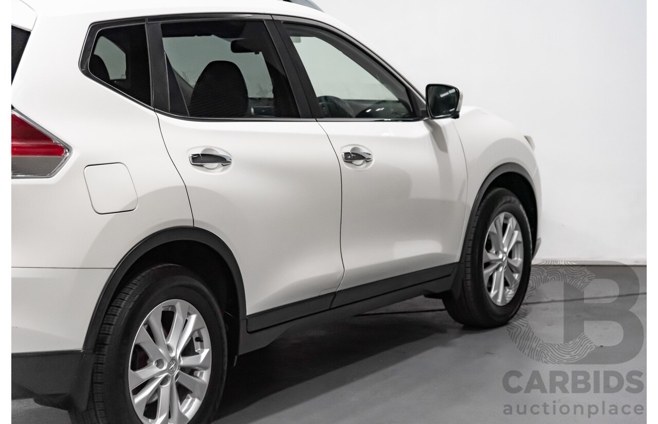 10/2015 Nissan X-Trail ST-L (4x4) T32 4d Wagon White 2.5L