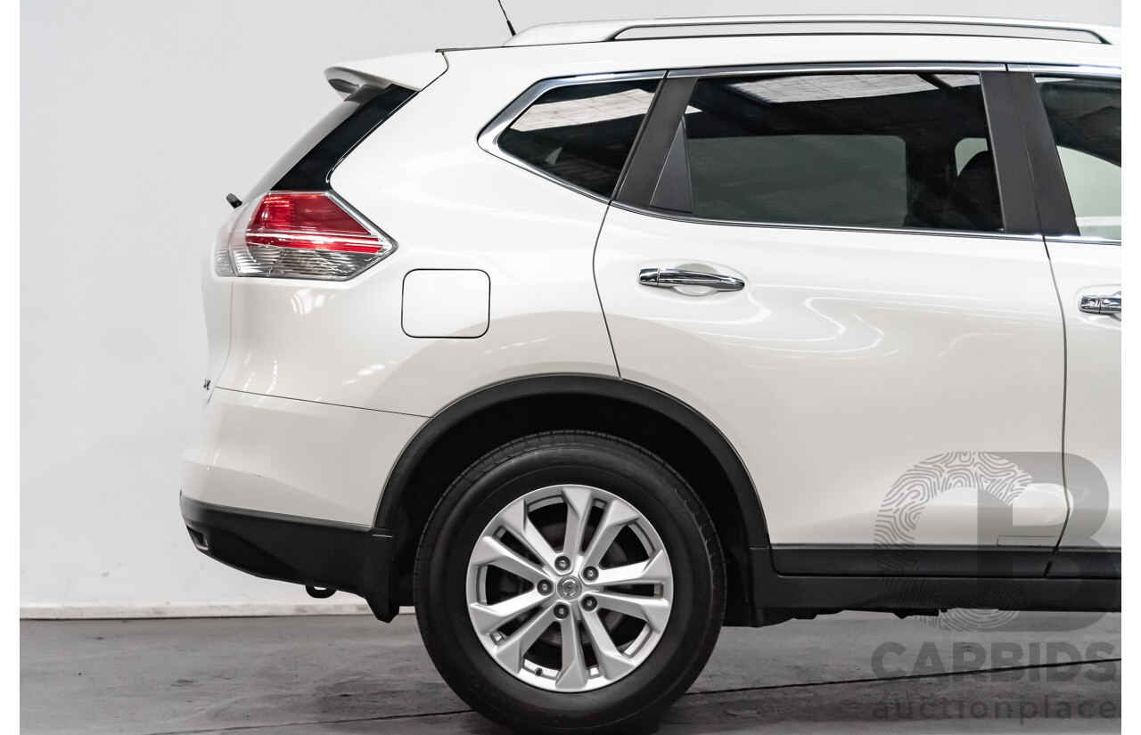 10/2015 Nissan X-Trail ST-L (4x4) T32 4d Wagon White 2.5L