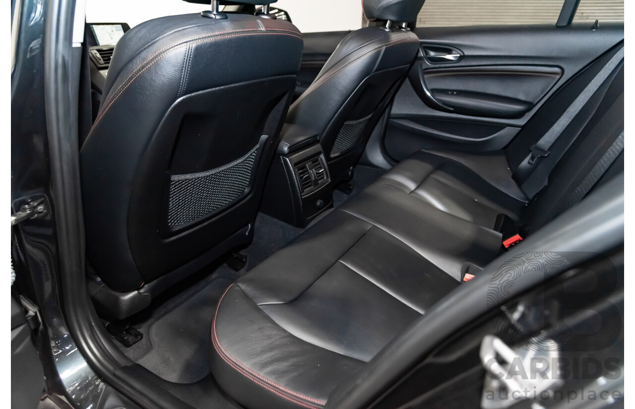 4/2014 Bmw 1 25i Sportline F20 MY14 5d Hatchback Black 2.0L
