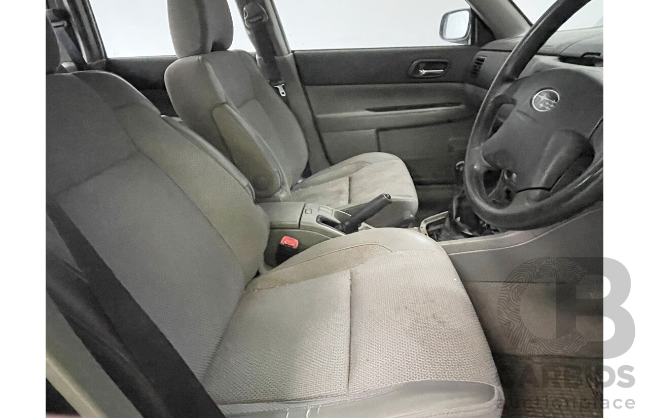 7/2003 Subaru Forester X MY03 4d Wagon Green 2.5L