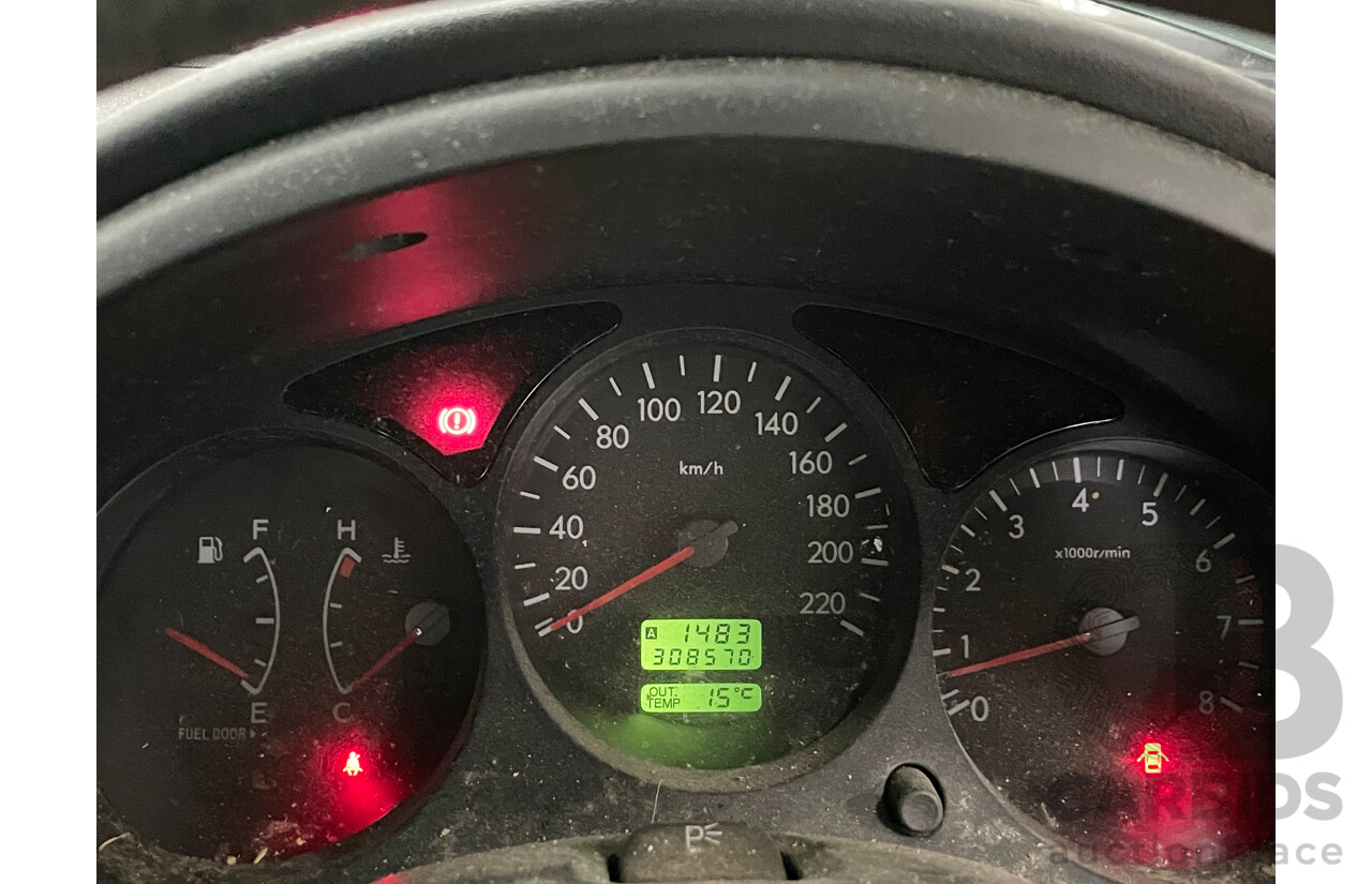 7/2003 Subaru Forester X MY03 4d Wagon Green 2.5L