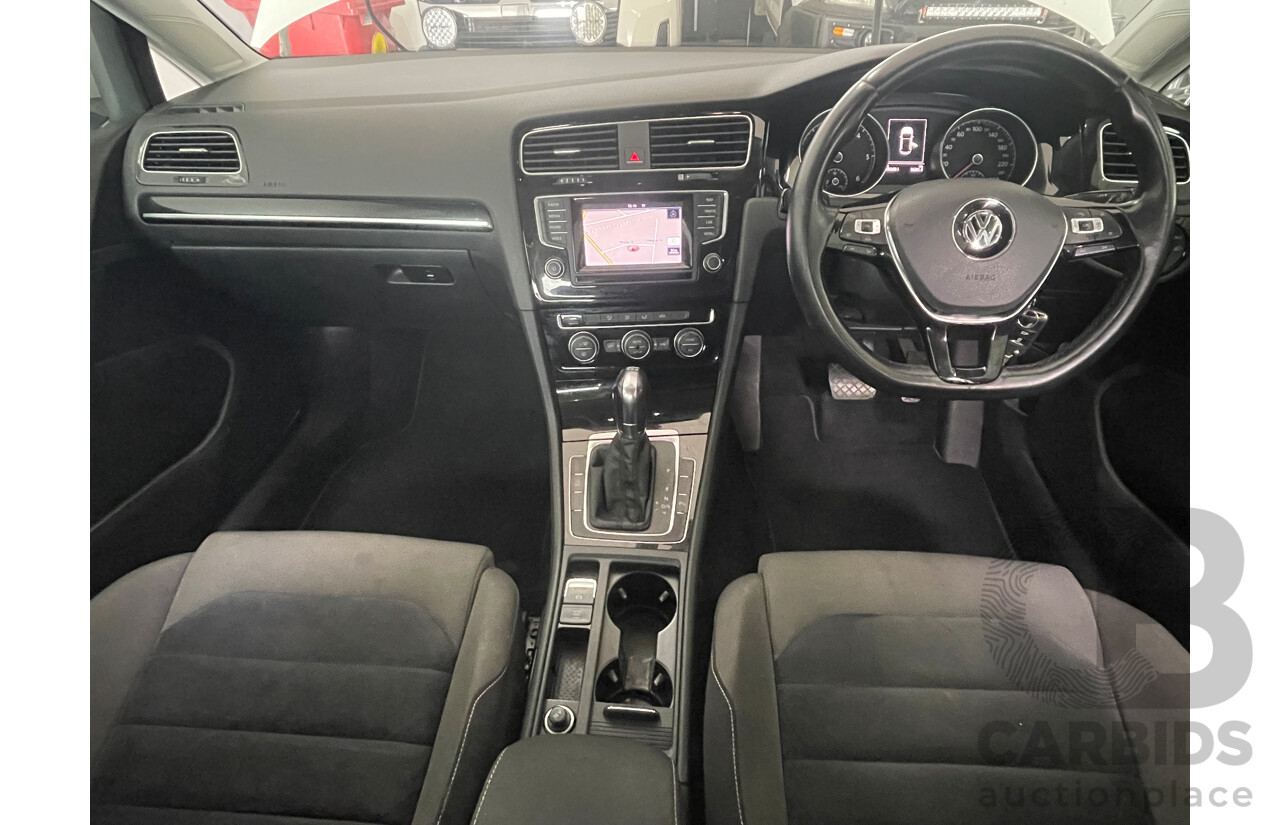 7/2013 Volkswagen Golf 110 TDI Highline AU 5d Hatchback White 2.0L