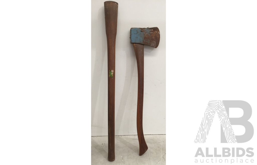 Hytest Axe and Hardwood Pick Handle - Lot of 2