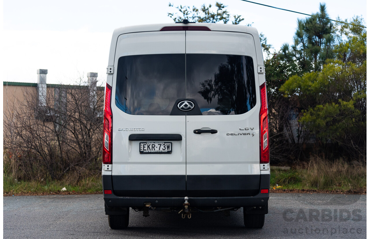 10/2020 Ldv Deliver 9 LWB HIGH 4d Van White 2.0L Turbo Diesel