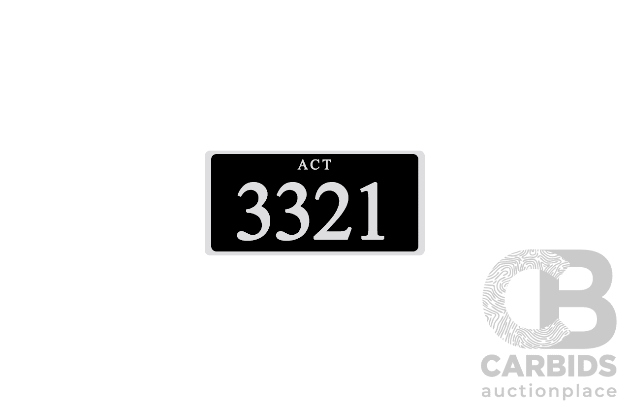 ACT 4-Digit Number Plate - 3321