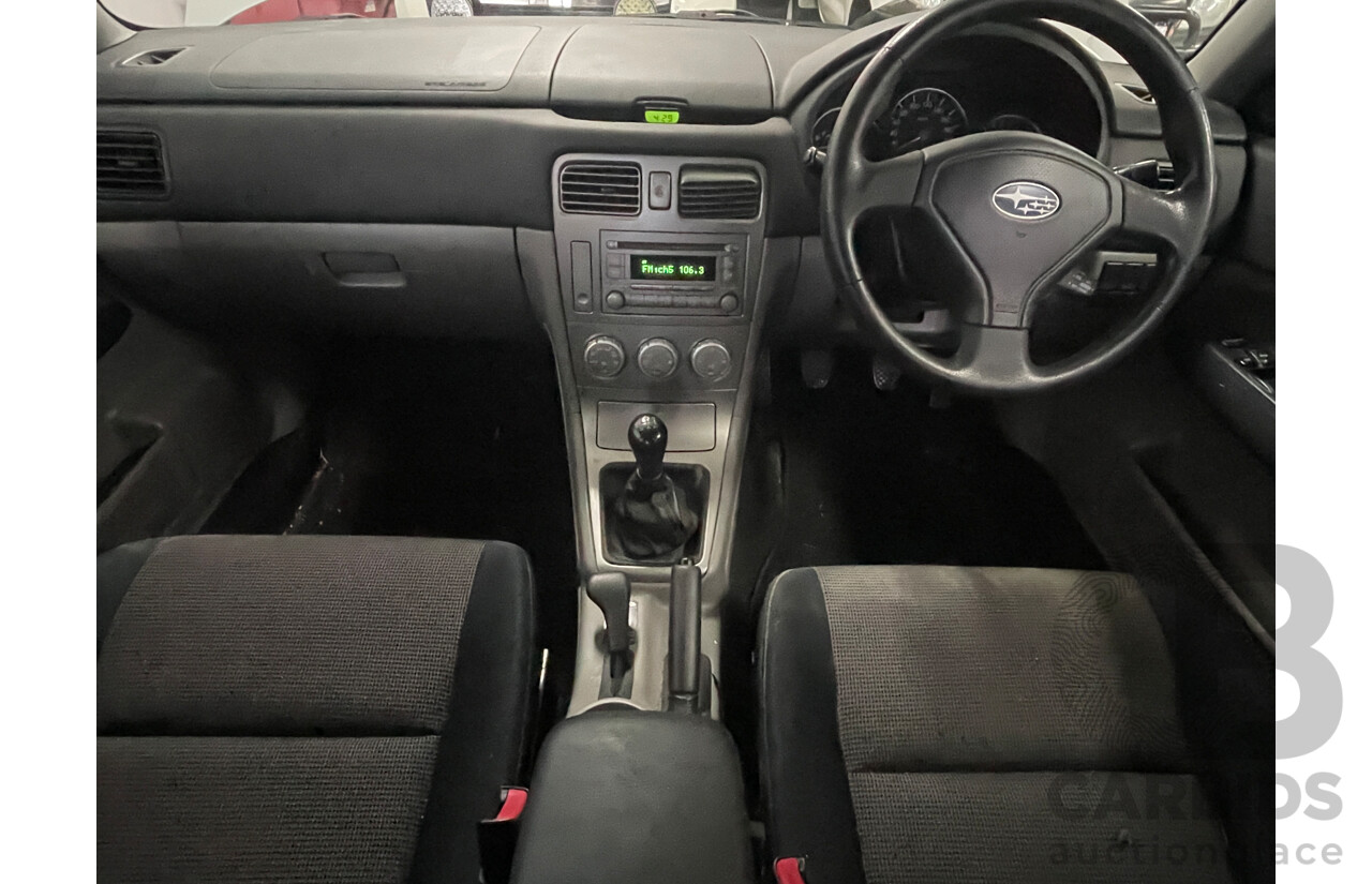 8/2005 Subaru Forester X MY05 4d Wagon Silver 2.5L