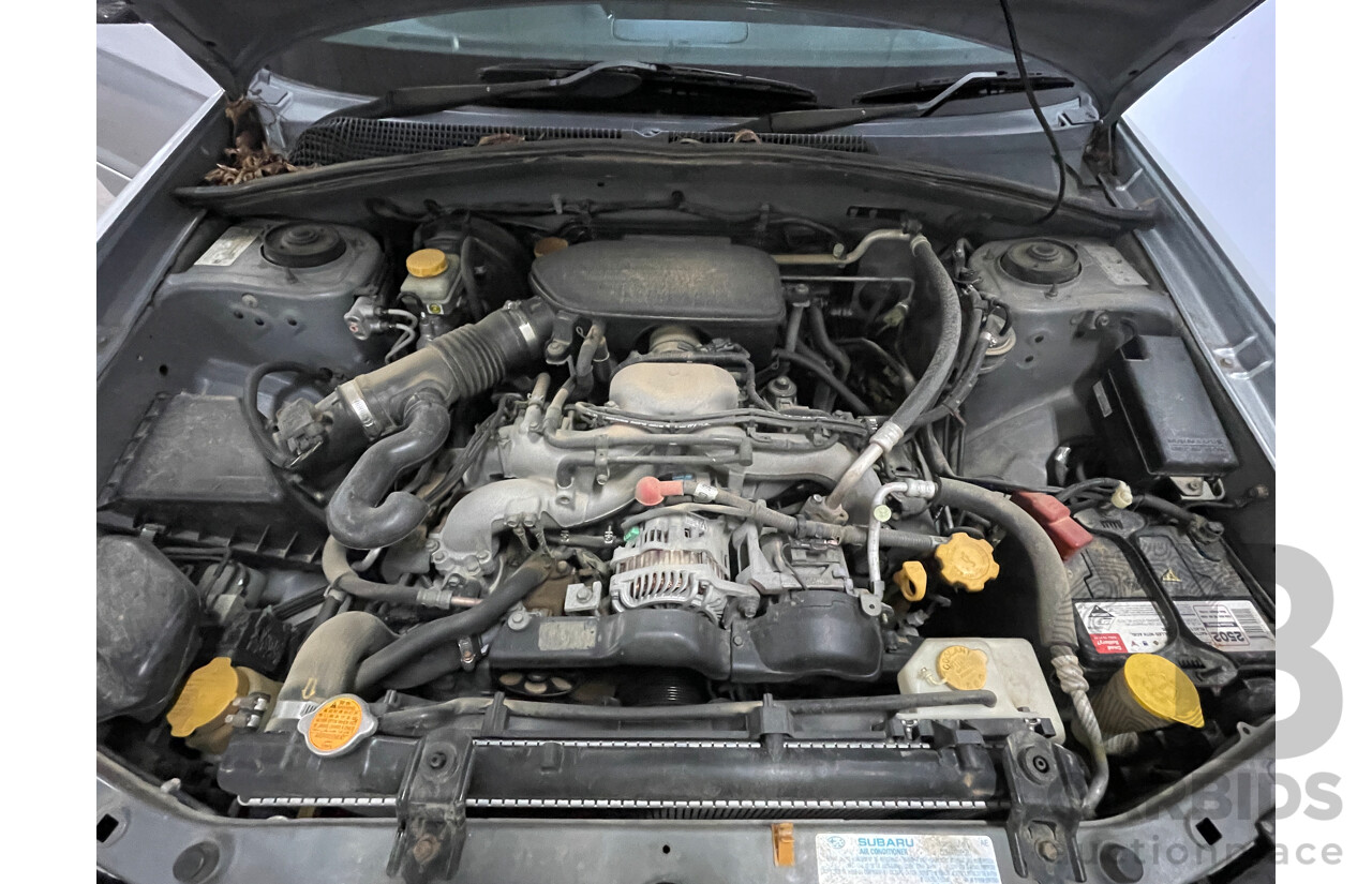 8/2005 Subaru Forester X MY05 4d Wagon Silver 2.5L