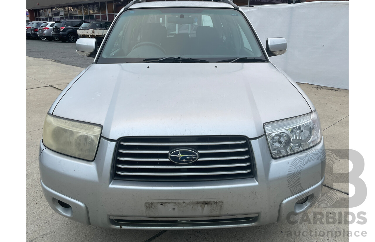 8/2005 Subaru Forester X MY05 4d Wagon Silver 2.5L