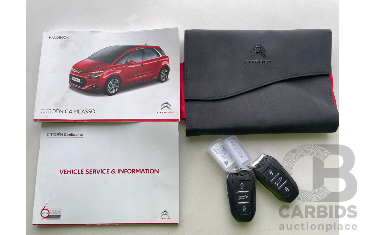 5/2015 Citroen C4 Picasso Exclusive MY15 4d Wagon Red 1.6L