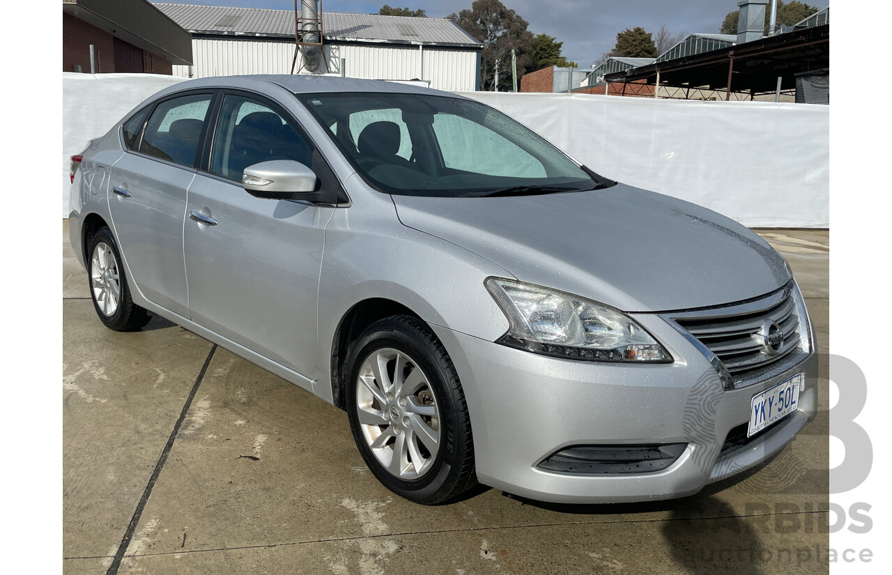 4/2014 Nissan Pulsar ST B17 4d Sedan Silver 1.8L