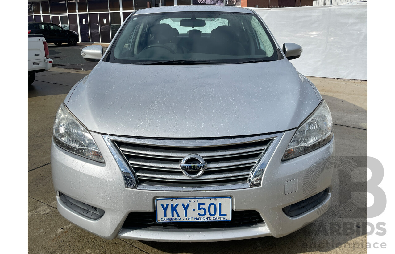 4/2014 Nissan Pulsar ST B17 4d Sedan Silver 1.8L