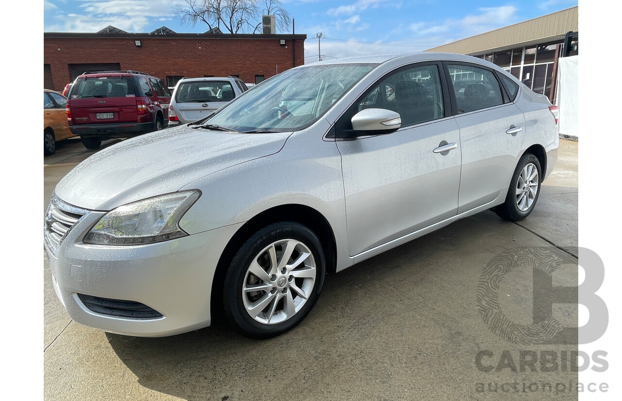 4/2014 Nissan Pulsar ST B17 4d Sedan Silver 1.8L