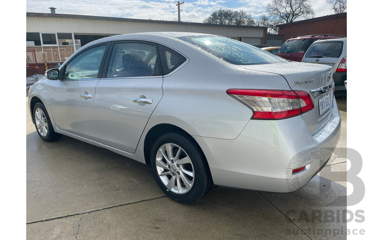 4/2014 Nissan Pulsar ST B17 4d Sedan Silver 1.8L