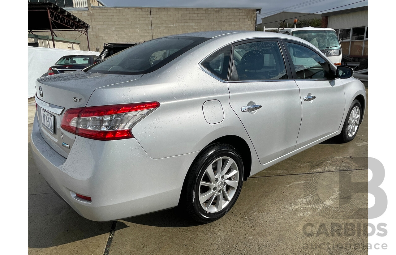 4/2014 Nissan Pulsar ST B17 4d Sedan Silver 1.8L