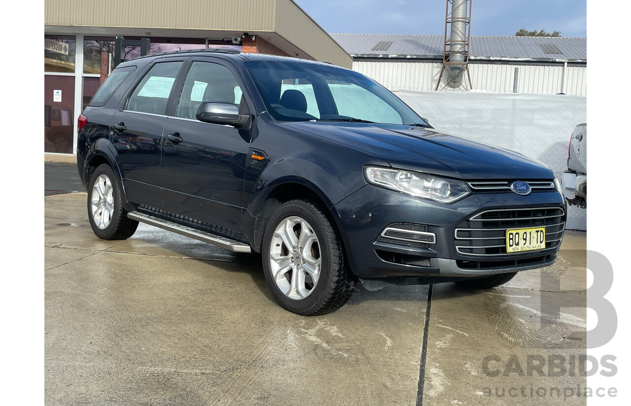 8/2012 Ford Territory TX Limited Edition (rwd) SZ 4d Wagon Grey 2.7L
