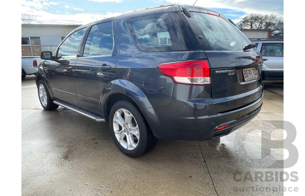 8/2012 Ford Territory TX Limited Edition (rwd) SZ 4d Wagon Grey 2.7L