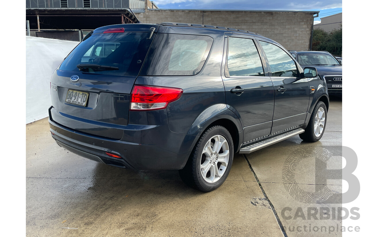 8/2012 Ford Territory TX Limited Edition (rwd) SZ 4d Wagon Grey 2.7L