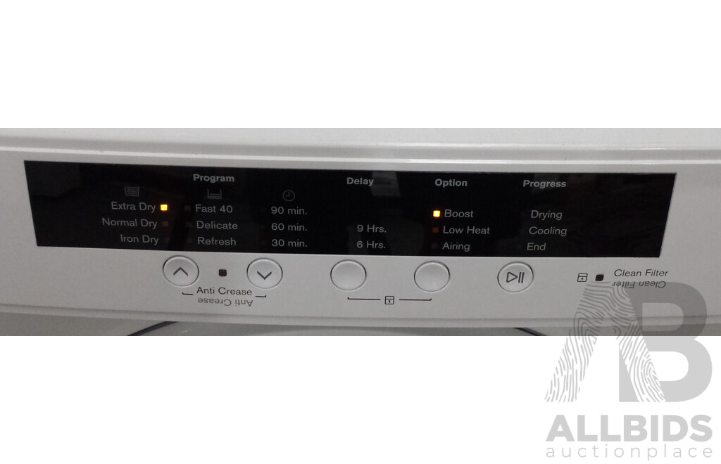 Electrolux 5.5kg Front Load Sensor Dry Clothes Dryer