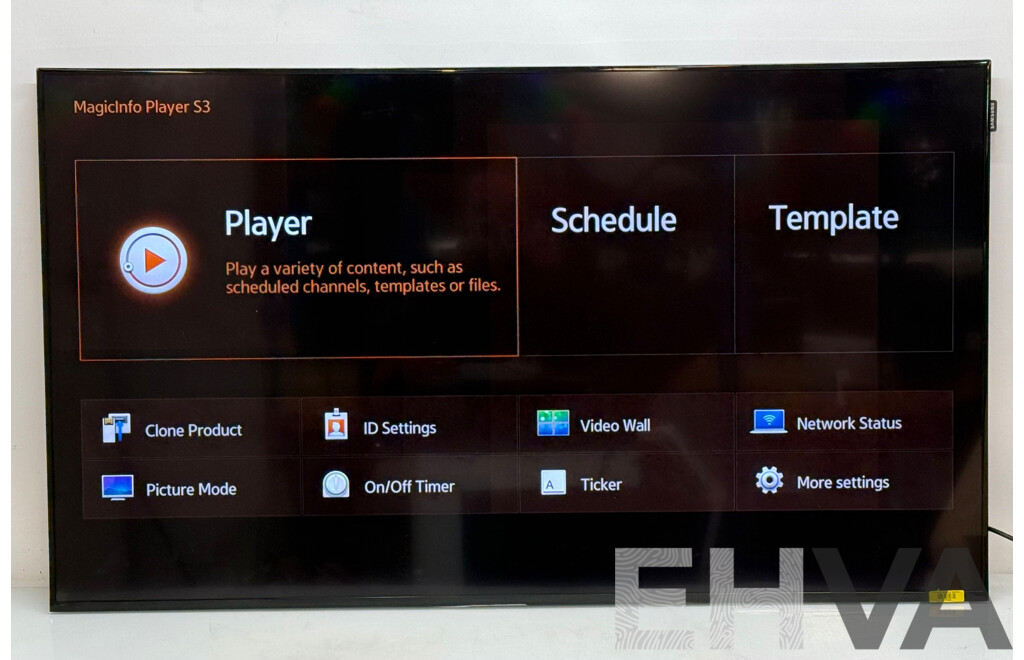 Samsung 55Inch Digital Signage Flat Panel Display