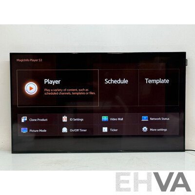 Samsung 48 Inch Digital Signage Flat Panel Display
