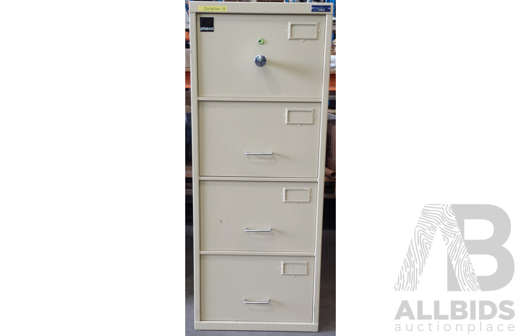 Planex C Class Four Drawer Filing Cabinet