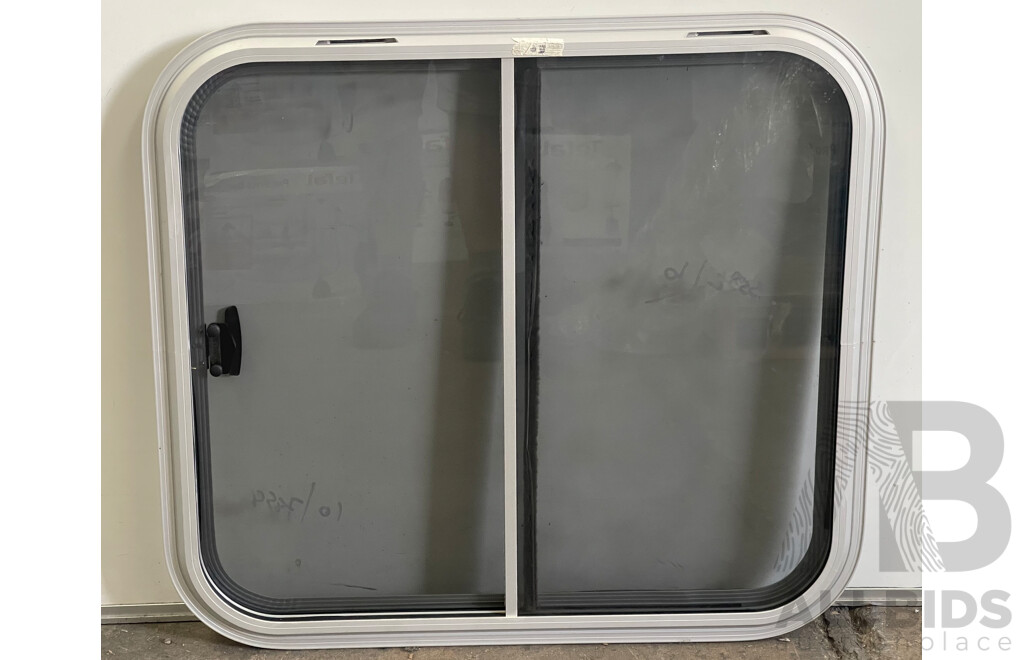 Aluminum Framed Caravan Windows - Lot of 12