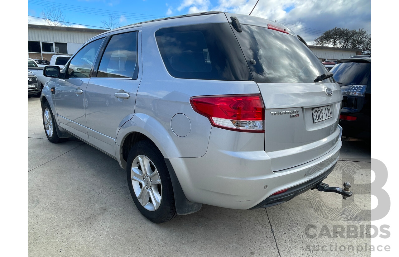 7/2011 Ford Territory TX (4x4) SZ 4d Wagon Silver 2.7L