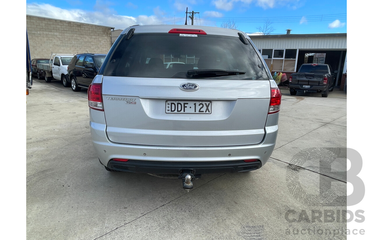 7/2011 Ford Territory TX (4x4) SZ 4d Wagon Silver 2.7L