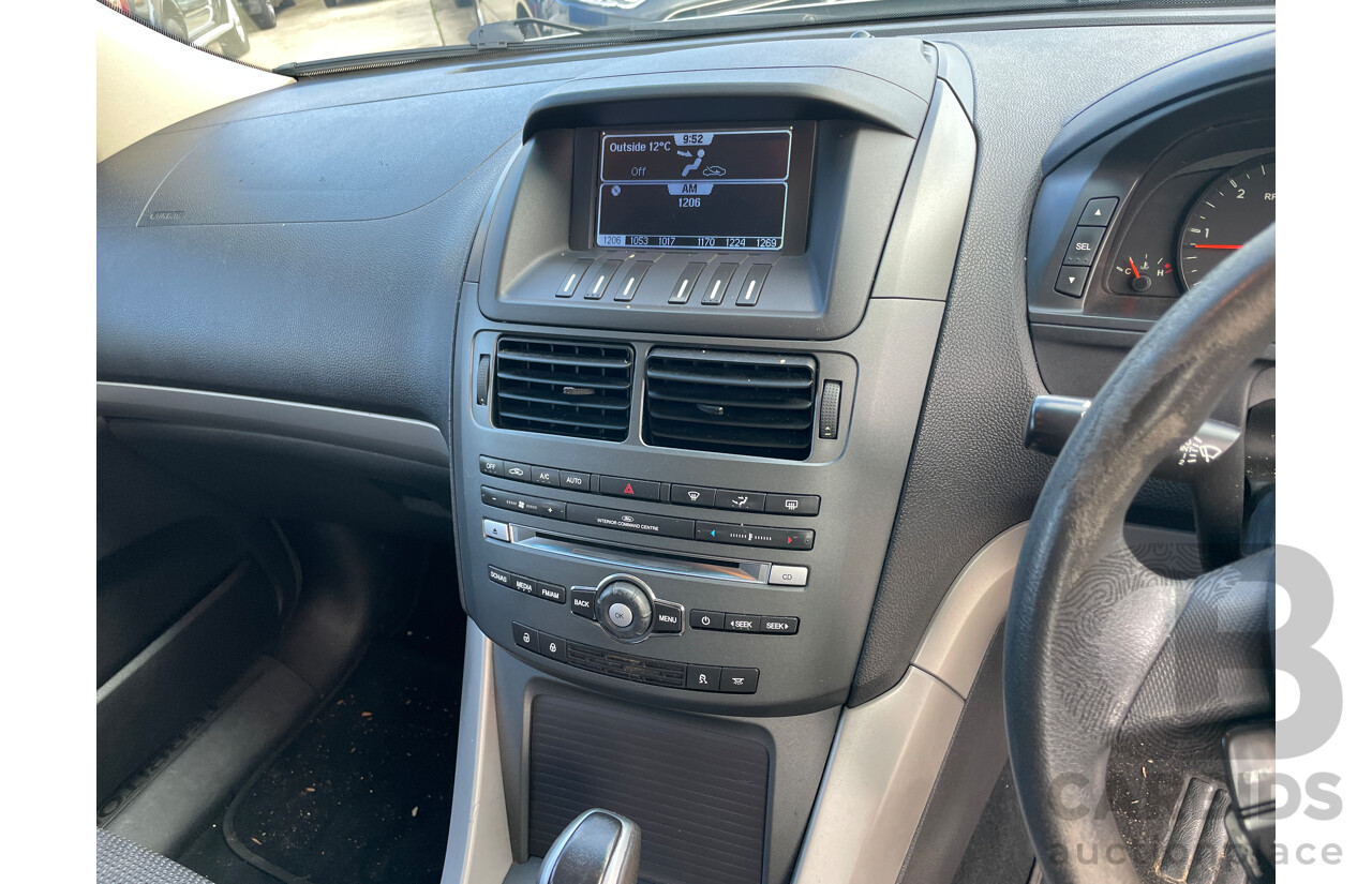 7/2011 Ford Territory TX (4x4) SZ 4d Wagon Silver 2.7L