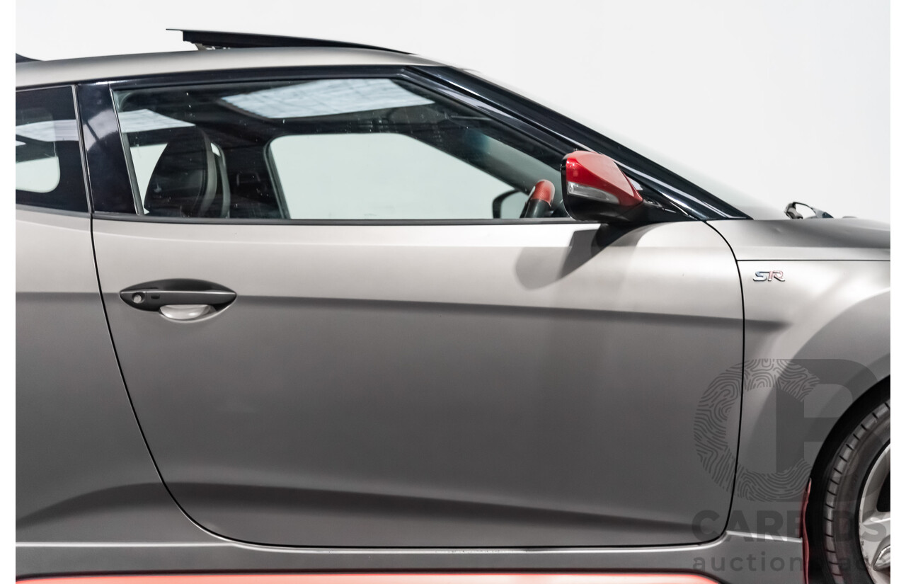 6/2014 Hyundai Veloster SR Turbo FS3 3d Coupe Grey 1.6L Turbo