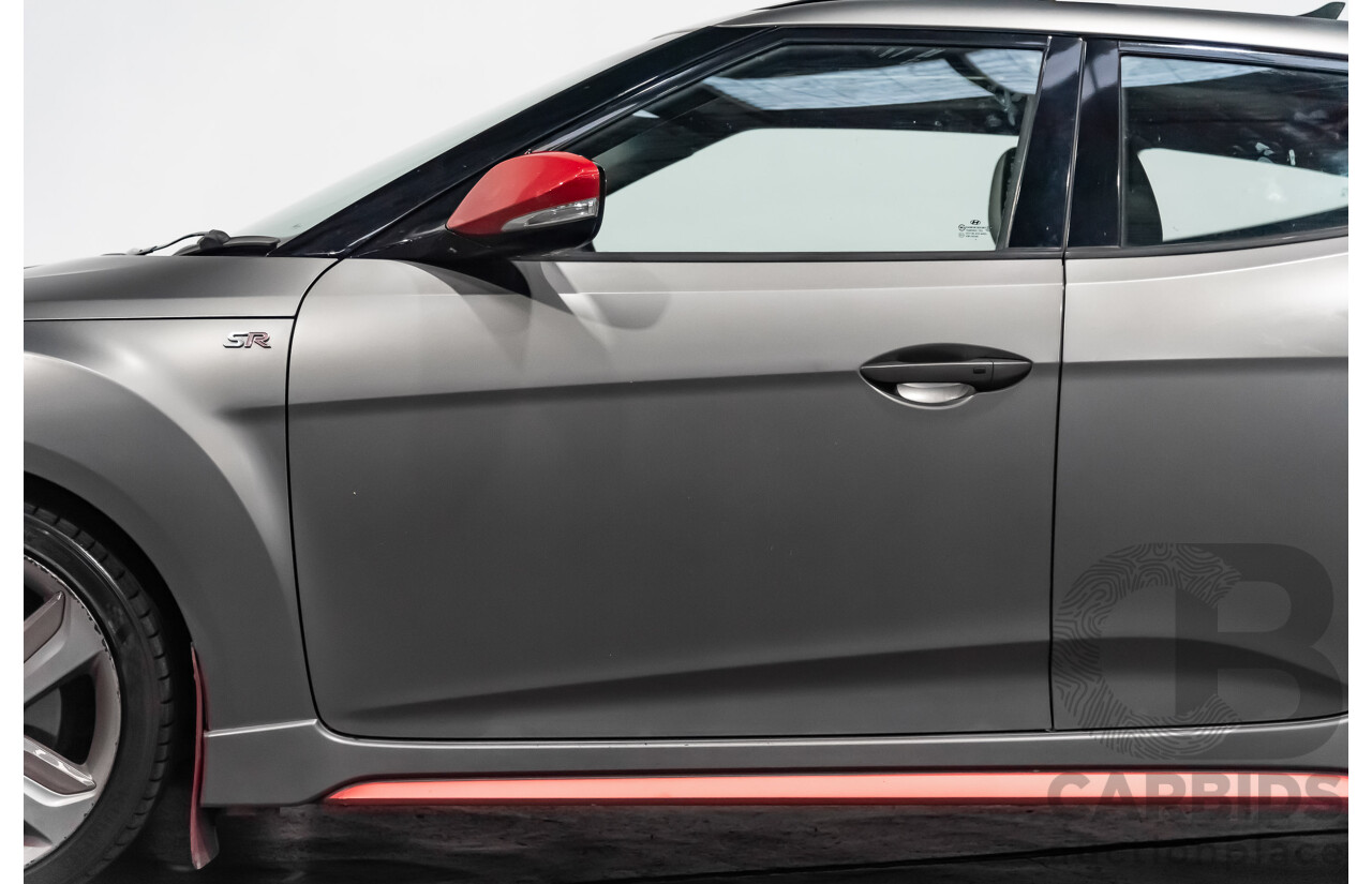 6/2014 Hyundai Veloster SR Turbo FS3 3d Coupe Grey 1.6L Turbo