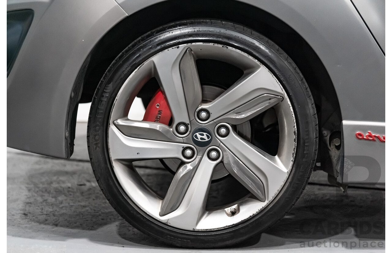 6/2014 Hyundai Veloster SR Turbo FS3 3d Coupe Grey 1.6L Turbo