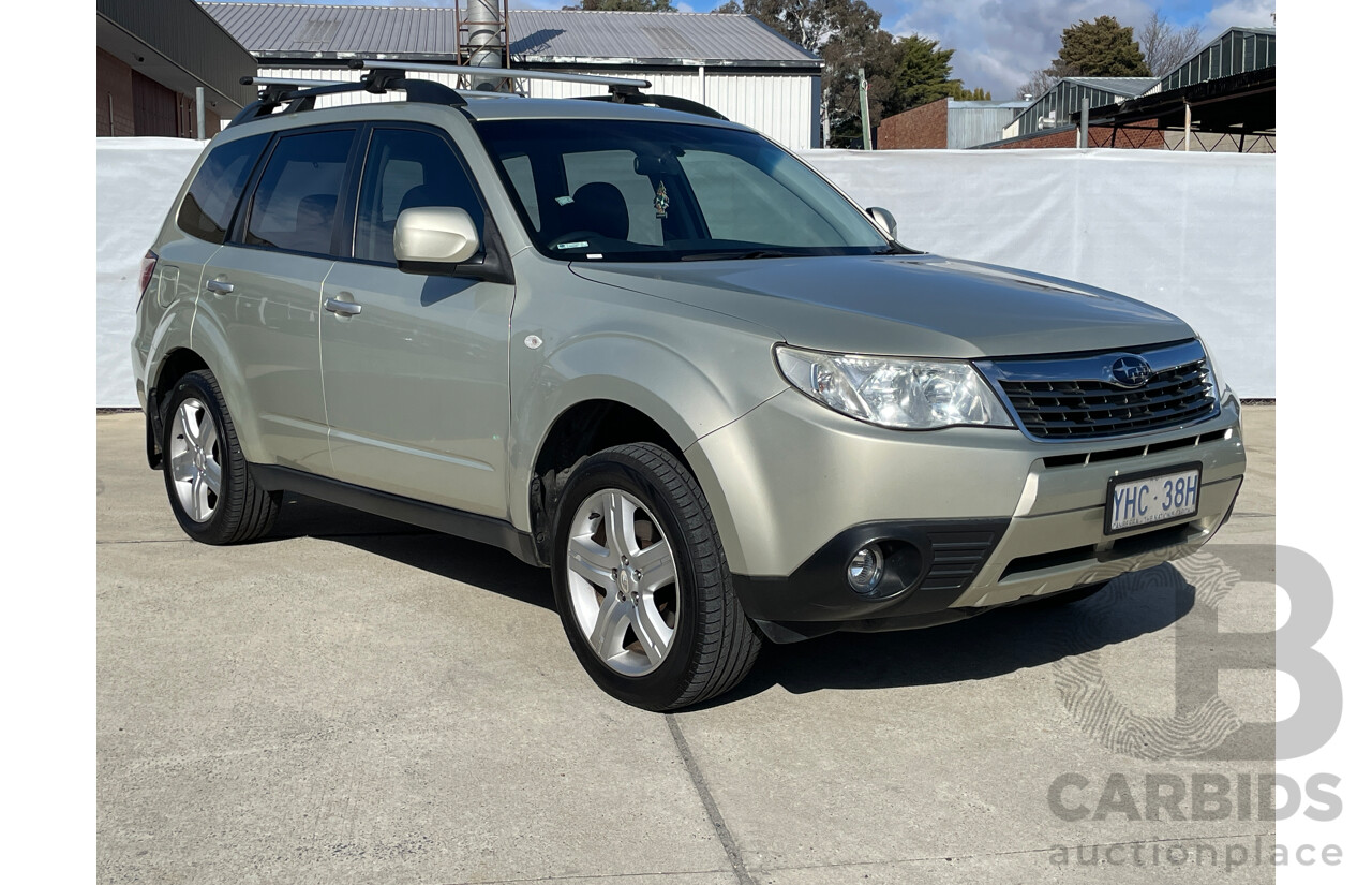 3/2010 Subaru Forester XS MY10 4d Wagon Gold 2.5L