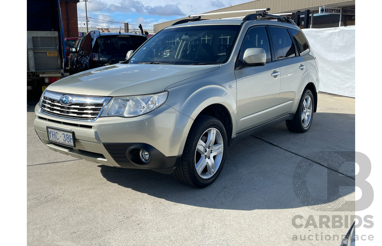 3/2010 Subaru Forester XS MY10 4d Wagon Gold 2.5L