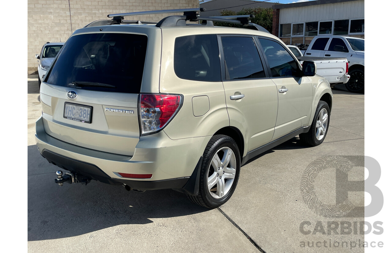 3/2010 Subaru Forester XS MY10 4d Wagon Gold 2.5L