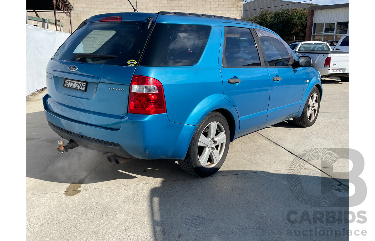 8/2006 Ford Territory Turbo (4x4) SY 4d Wagon Blue 4.0L