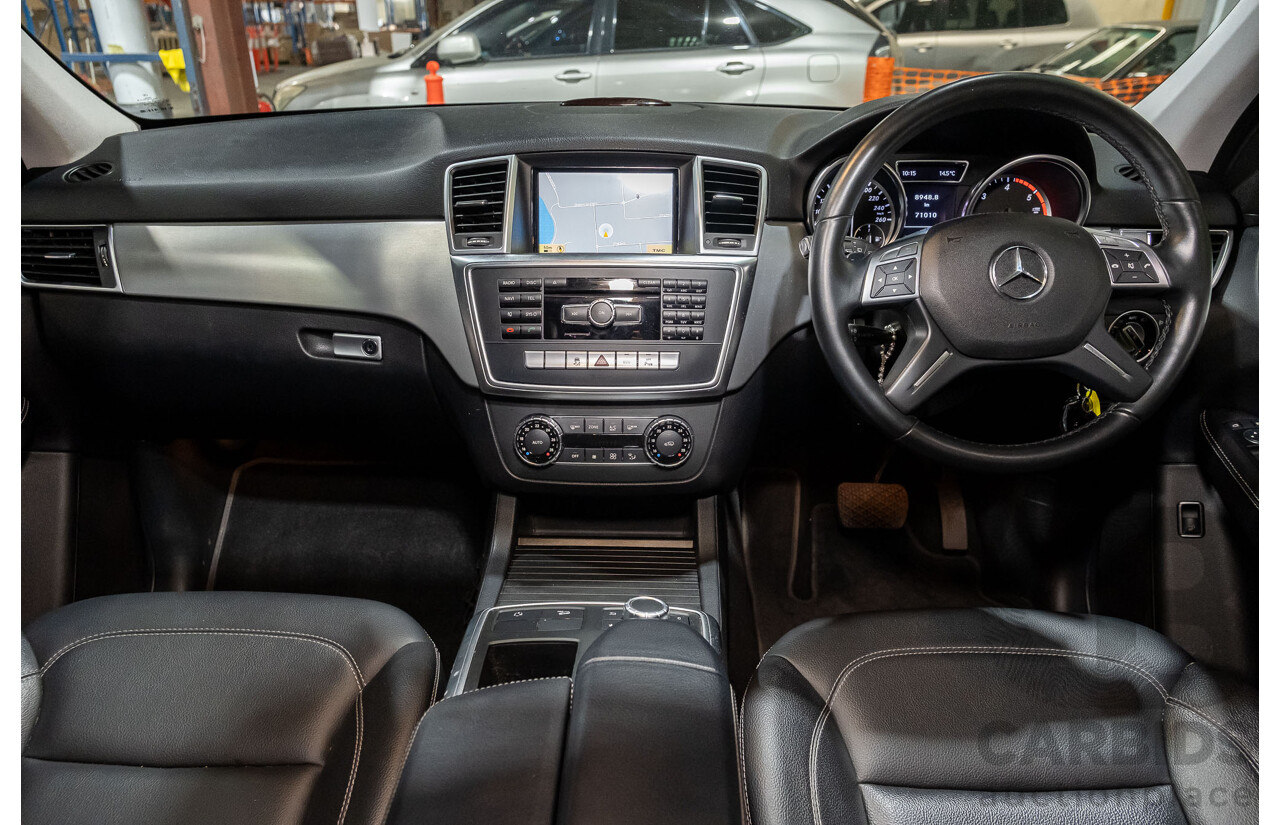 3/2012 Mercedes-Benz ML 250 CDI Bluetec (4x4) 166 4d Wagon Palladium Silver Metallic Turbo Diesel 2.1L